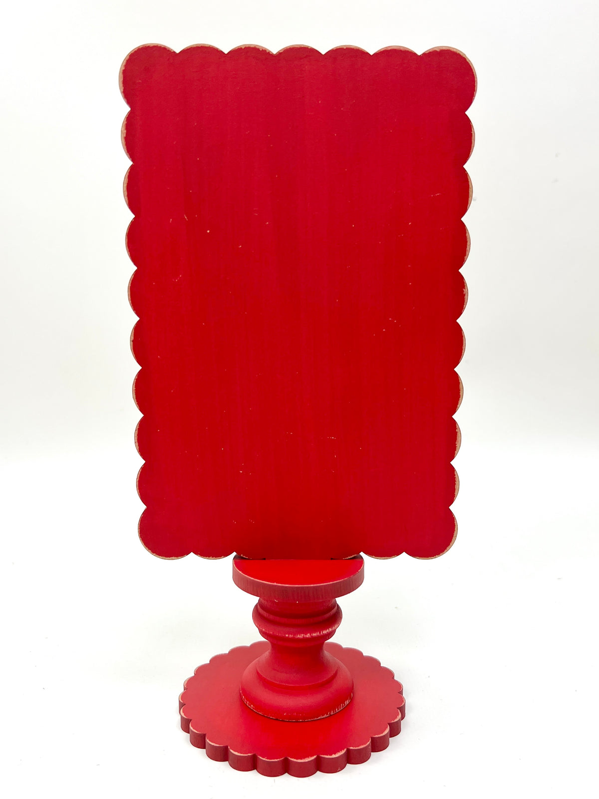 Simply Scallop Rectangle Pedestal Frame