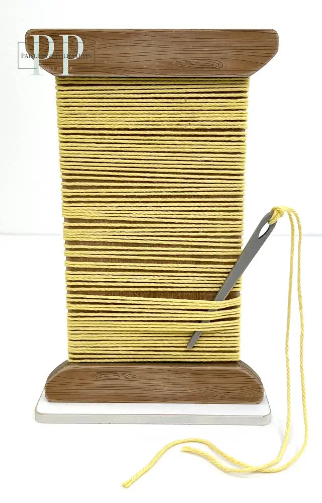 Spool With Thread Cross Stitch Display-Unfinished Wood seasonal wood decor