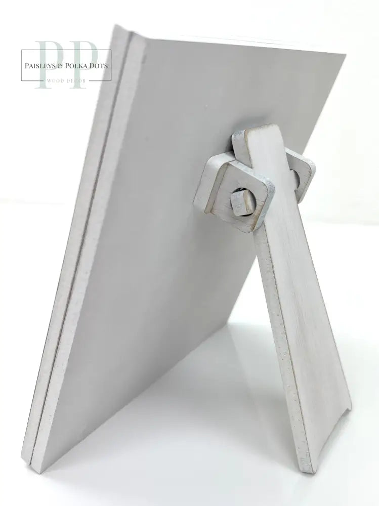 Spring Comes Again Shiplap Frame seasonal wood decor