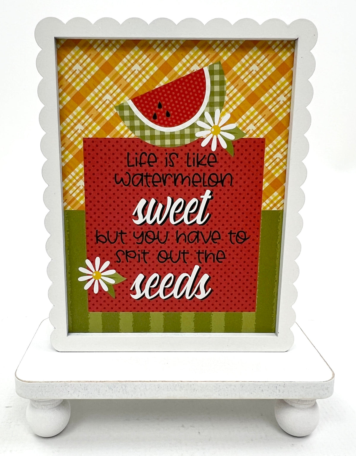 Sweet Watermelon Sign Wood Decor seasonal wood decor