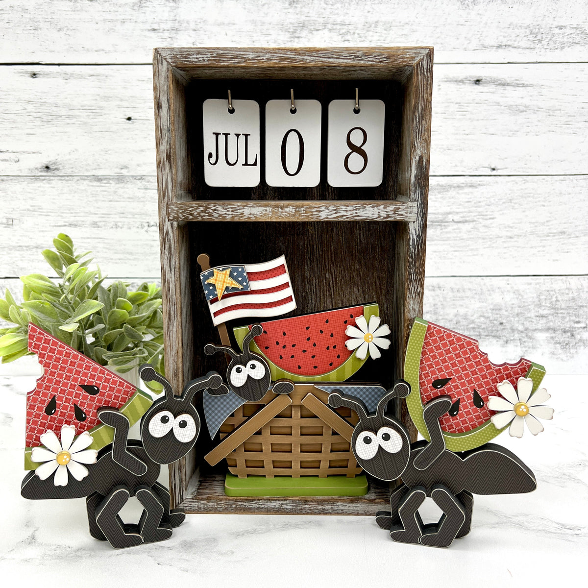 Summer Ants Wood Decor seasonal wood decor