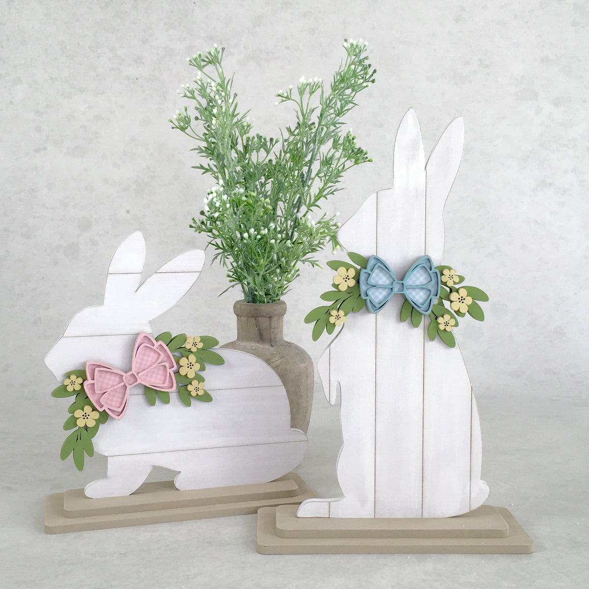 Standing Shiplap Easter Bunny Wood Decor Decoration DIY Kit - Paisleys and  Polka Dots